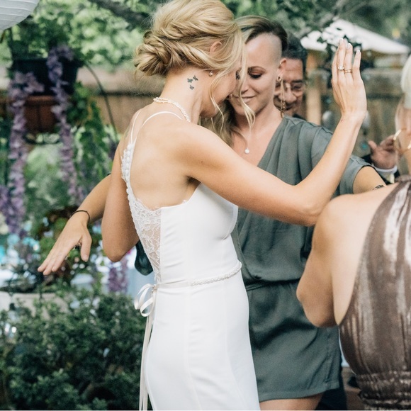 Anthropology wedding dress - Picture 3 of 8